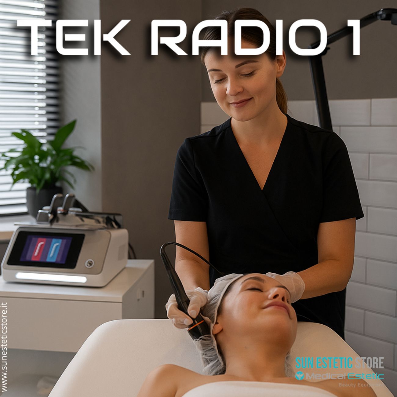 TEK Radio 1 Radiofrequenza capacitiva e resistiva estetica