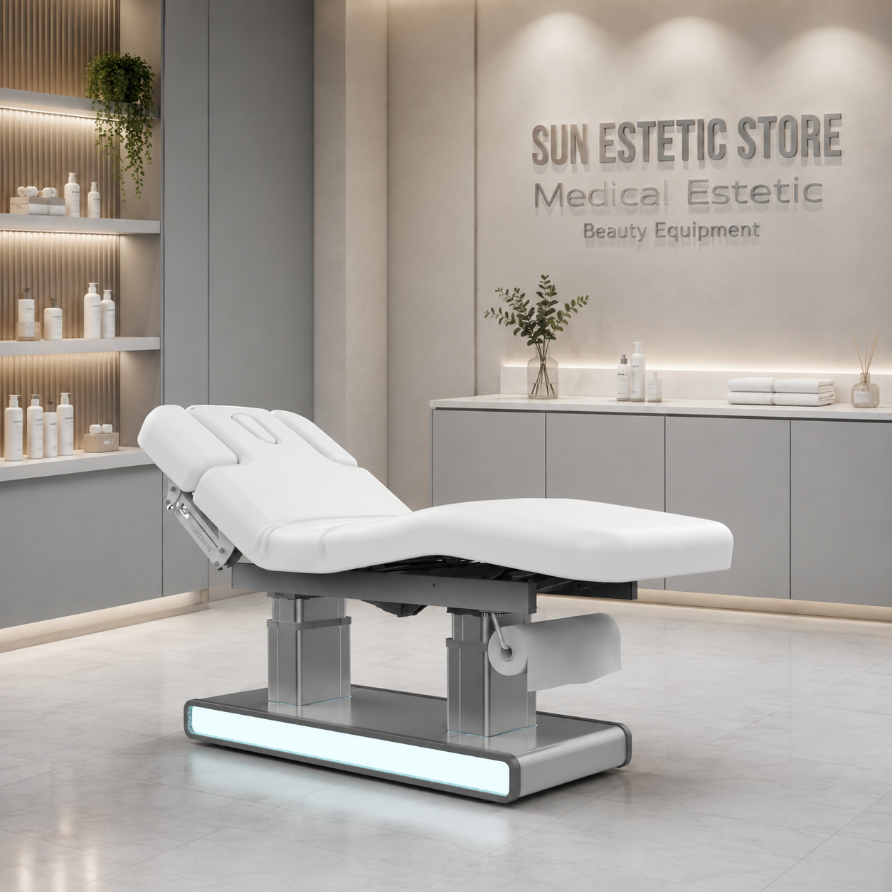 Moldavi+ lettino massaggio Spa 4 motori wellness estetica spa