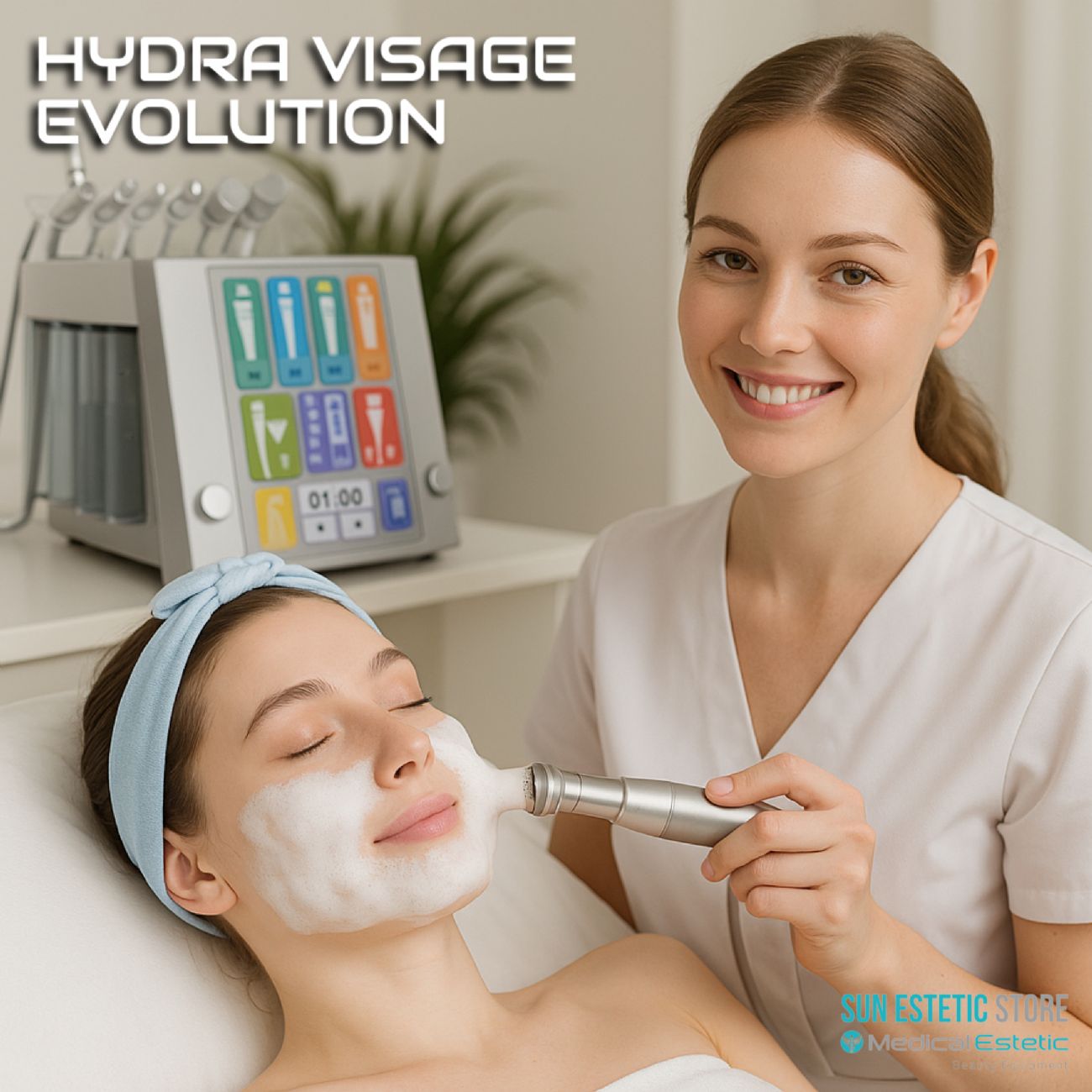 Hydra Visage Evolution Multifunzione trattamenti pulizia viso