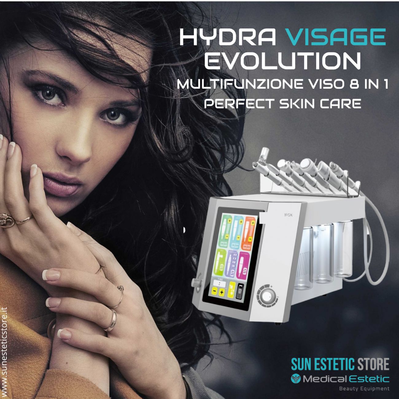 Hydra Visage Evolution Multifunzione trattamenti pulizia viso