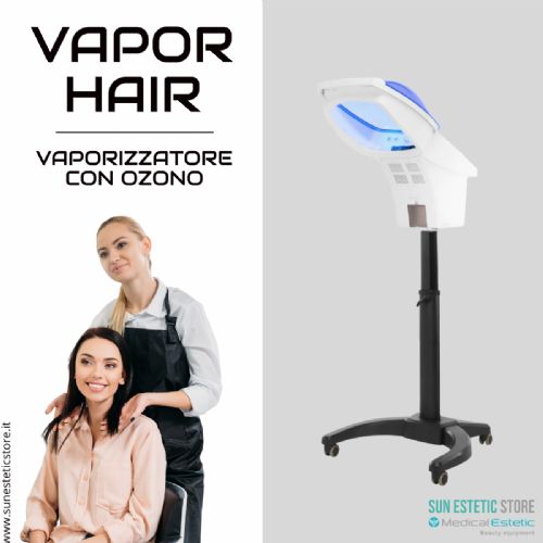 Vapor Hair vaporizzatore per parrucchieri con ozono