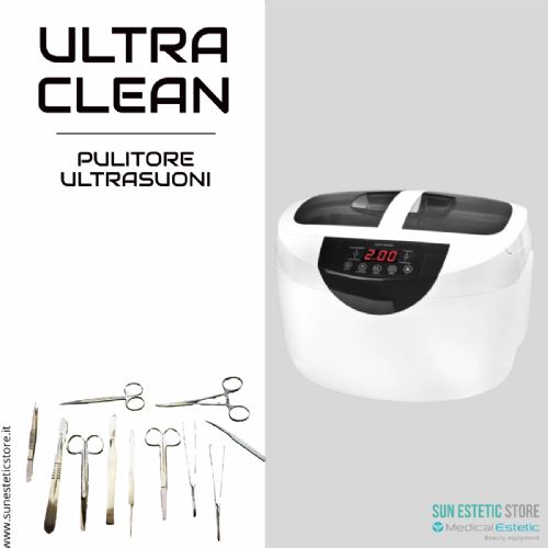 Ultra Clean pulitore ad ultrasuoni per attrezzi estetici