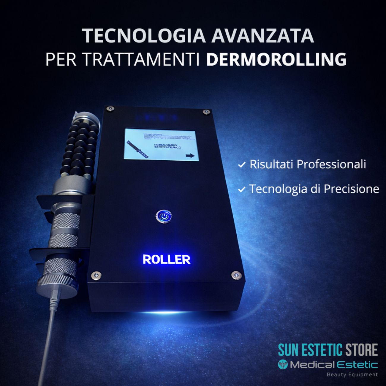 Roller massaggiatore endosferico trattamenti corpo estetica