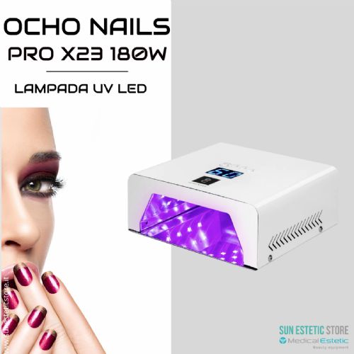 Ocho Nails PRO X23 180W Lampada UV Led per gel unghie