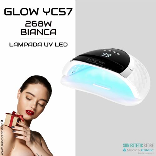 Glow YC57 lampada UV Led nails ricostruzione unghie essiccazione gel