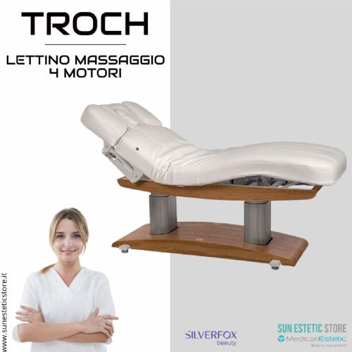 Troch lettino massaggio Spa 4 motori wellness estetica spa benessere