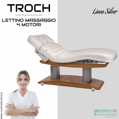 Troch lettino massaggio Spa 4 motori wellness estetica spa benessere