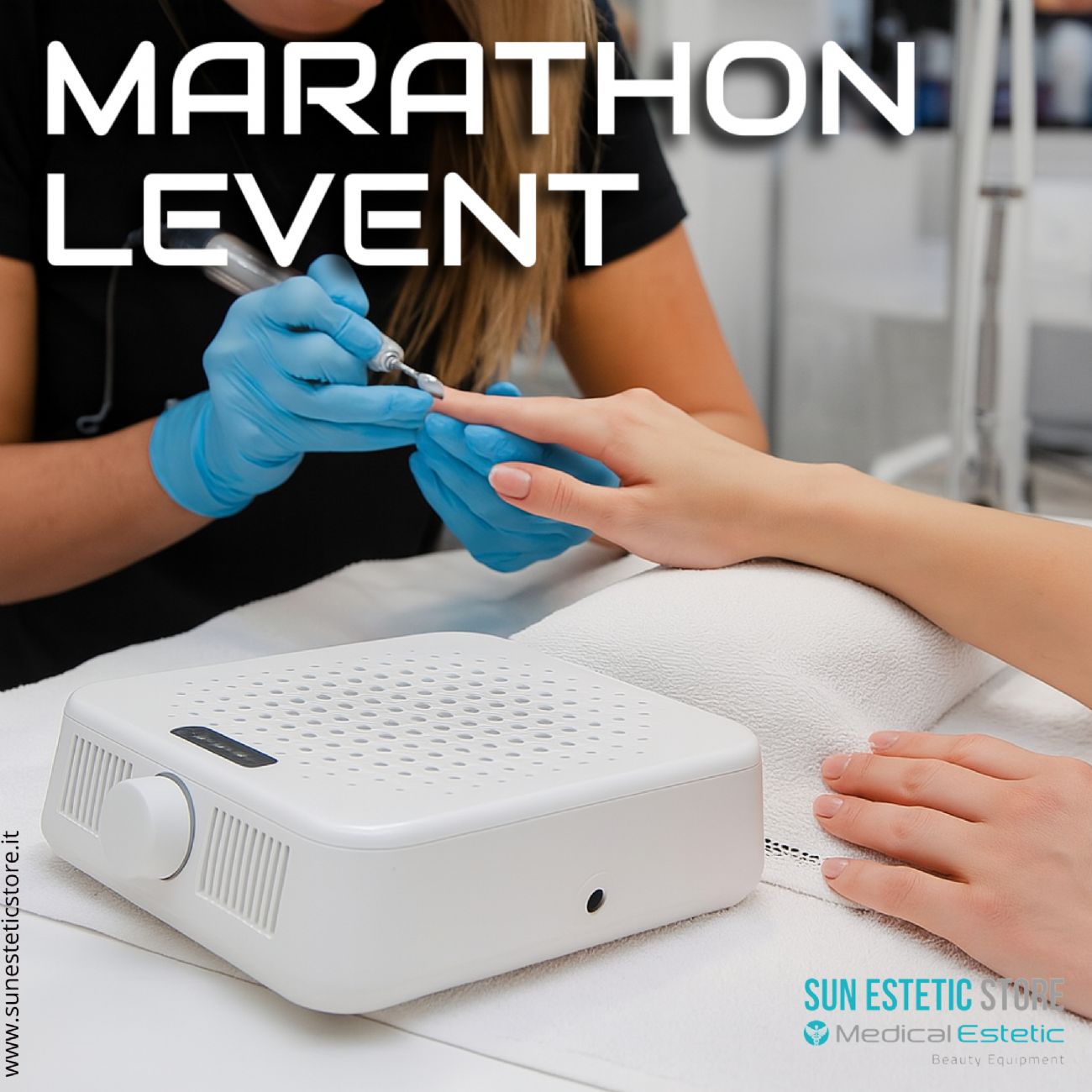 Marathon Levent Saeyang Aspiratore di polveri nails