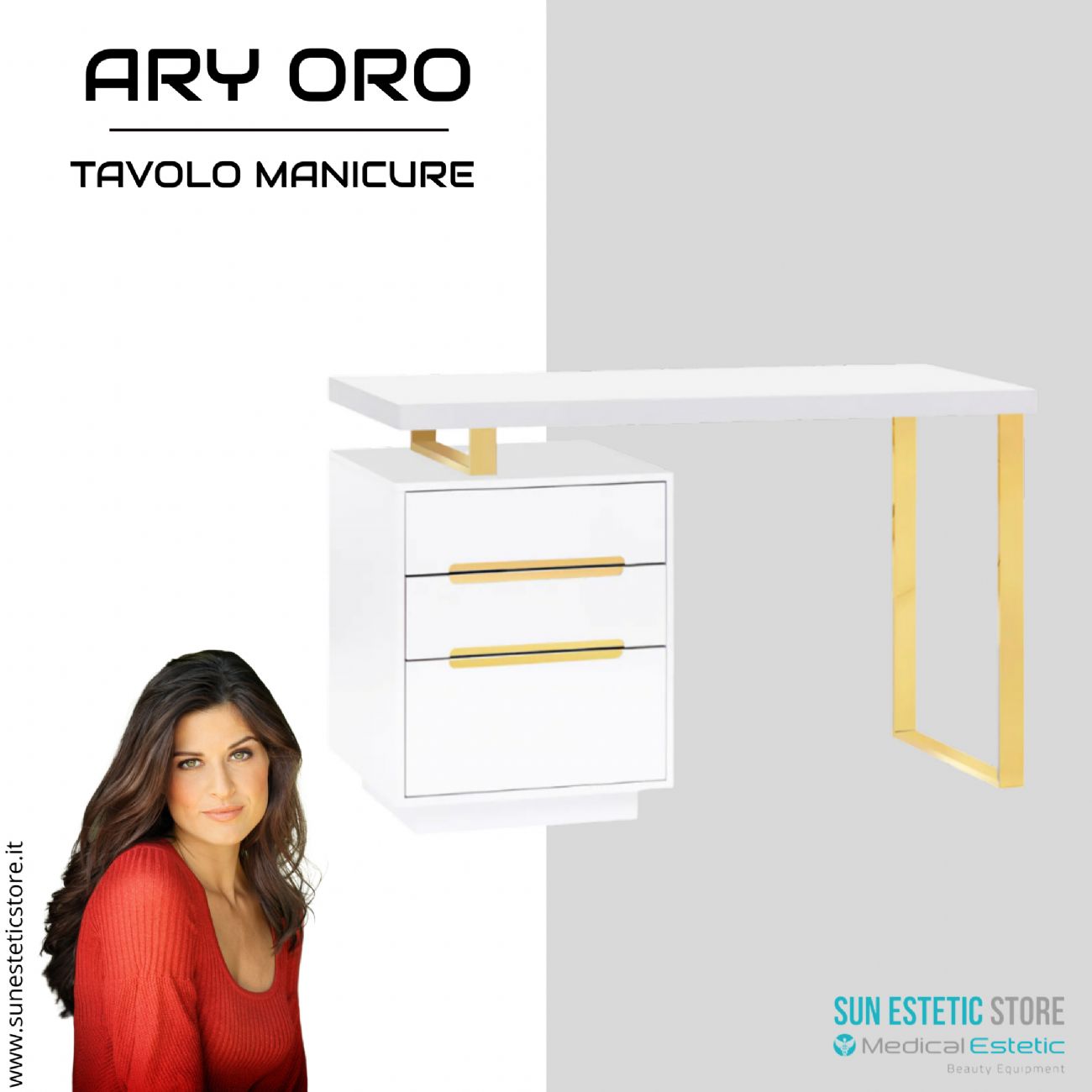 Ary Oro 3311G tavolo manicure nails