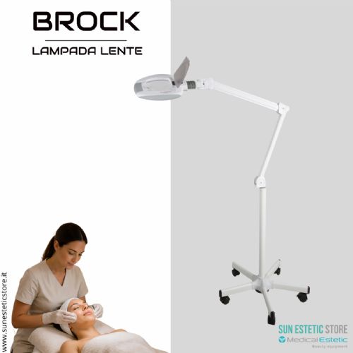 Ampli + lampada led lente ingrandimento 3 diottrie estetista
