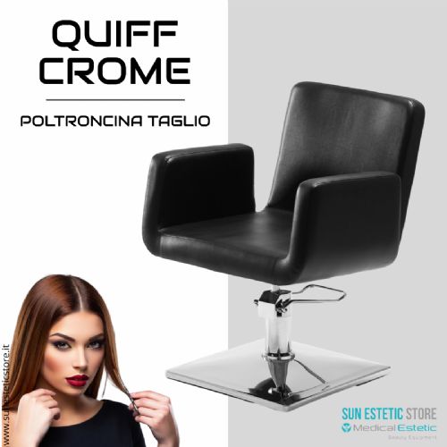 Quiff Crome poltroncina taglio parrucchiere